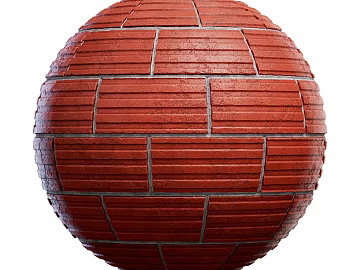 Brick wall PBR texture (ID:ffach586714)