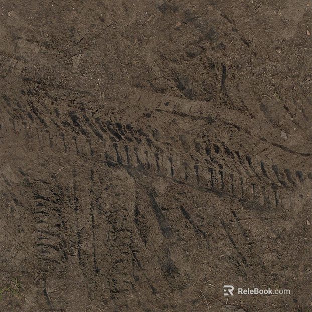 Earth rutting texture texture