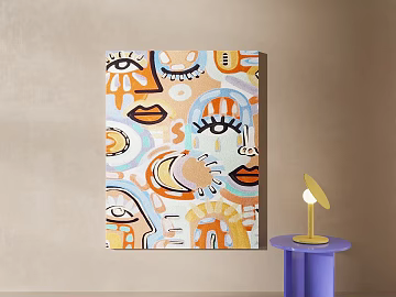 abstract painting texture (ID:ffaag31087)