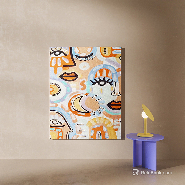 abstract painting texture