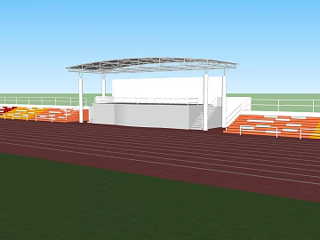 Stadium grandstand sports ground texture (ID:ffaeh914194)