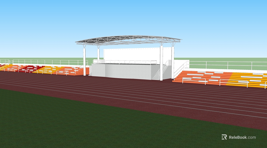 Stadium grandstand sports ground texture