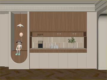Modern Light Wood Siding Kitchen texture (ID:ffaeh623586)