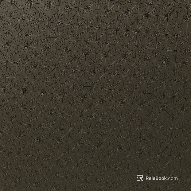 Dark embossed diamond-patterned leather texture