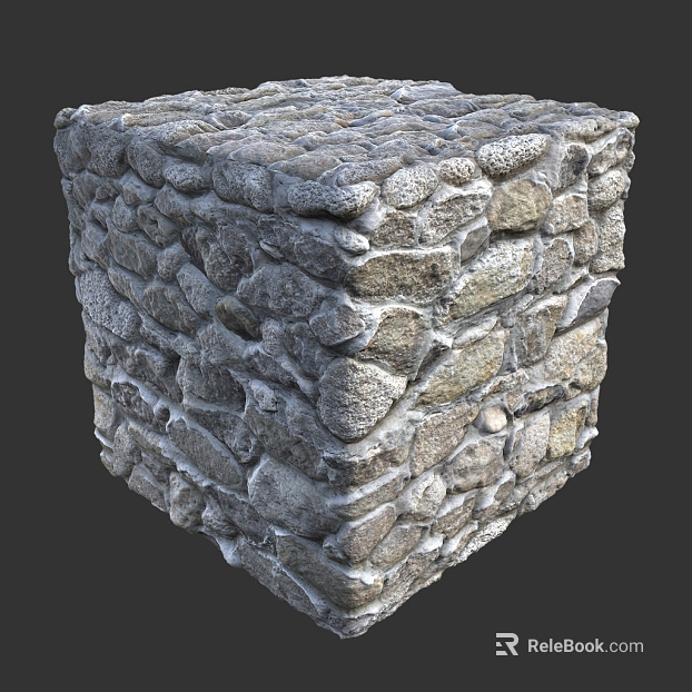 Stone wall PBR texture