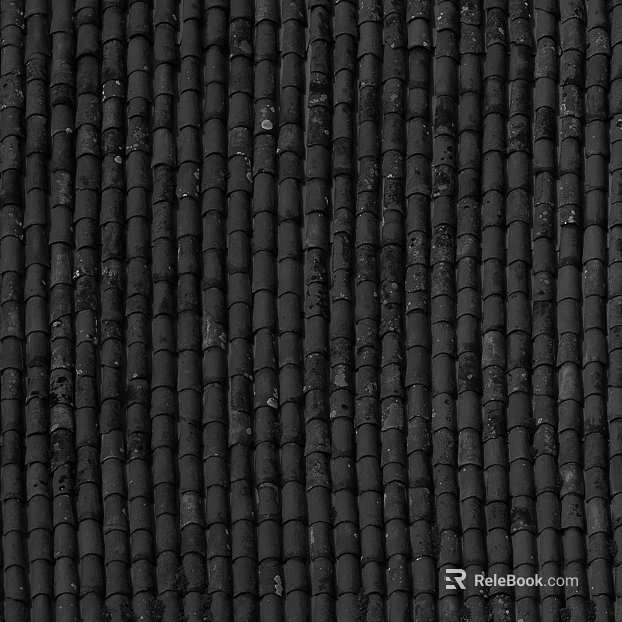 Green tile texture