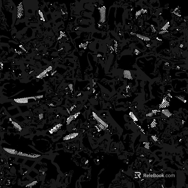 Black and white metal mesh texture decorative surface material texture