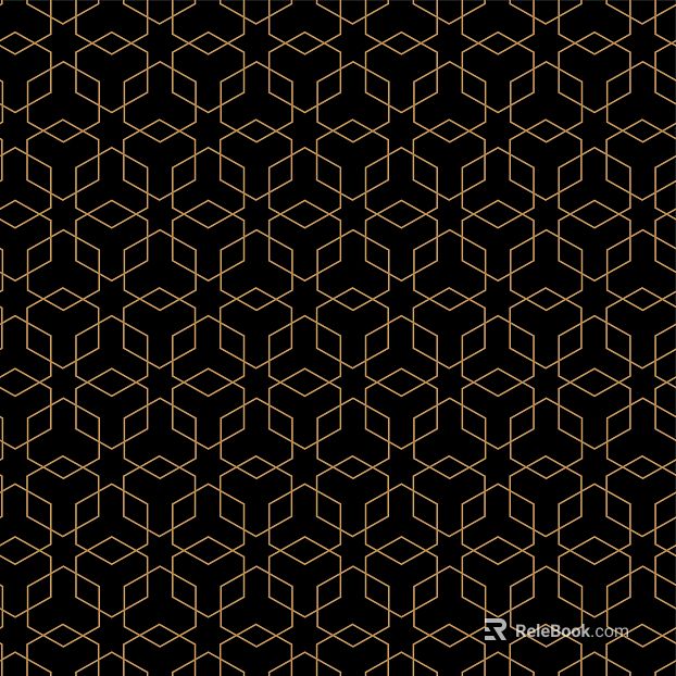 Light luxury black gold geometric wallpaper texture