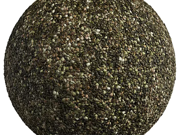 Gravel PBR texture (ID:ffach065681)