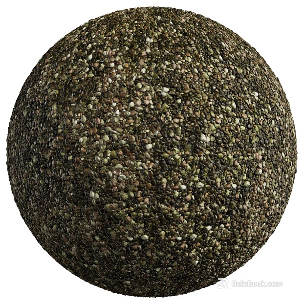 Gravel PBR texture