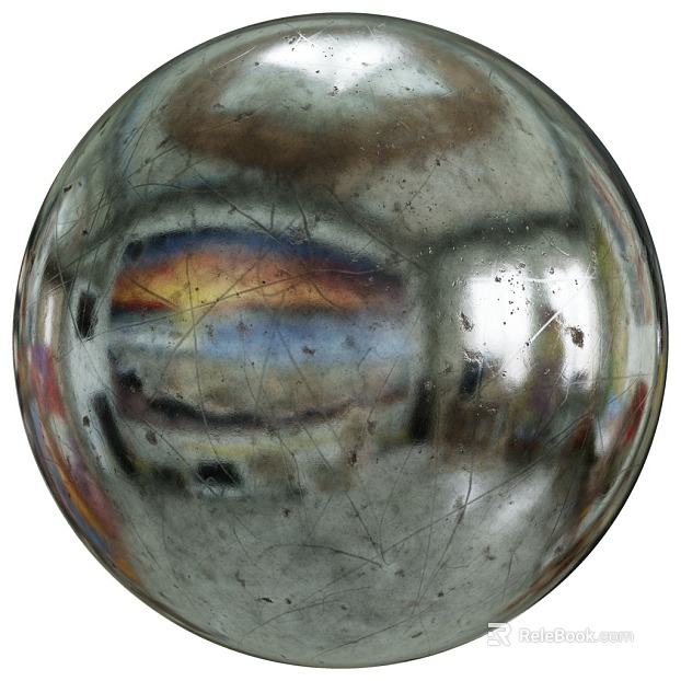 Scratch Metal PBR texture