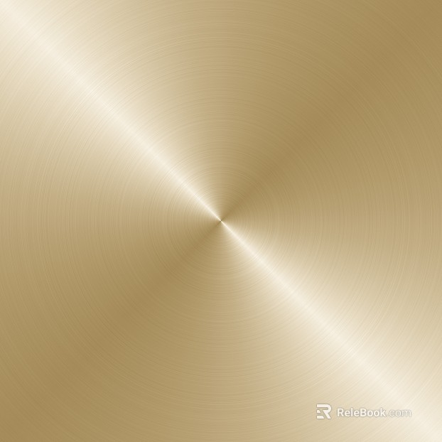 Gold brushed stainless steel metal texture