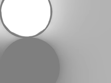 Gray-white black-and-white normal map 3d model