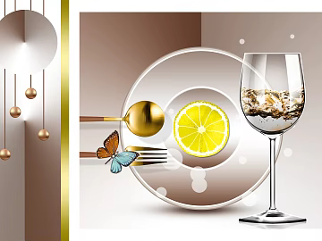 decorative painting 3d model