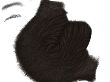 Hair texture (ID:ffajg09597)