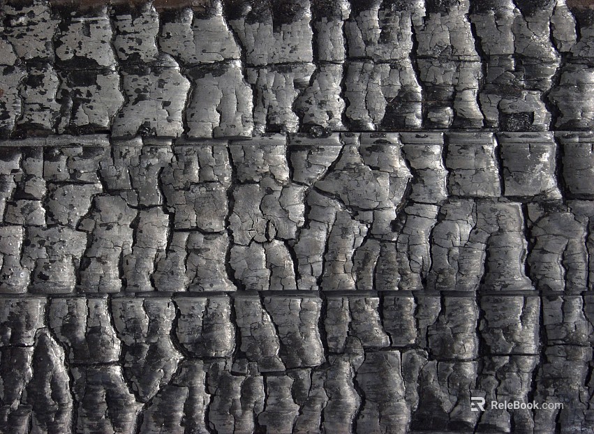 Charcoal roasted mahogany texture
