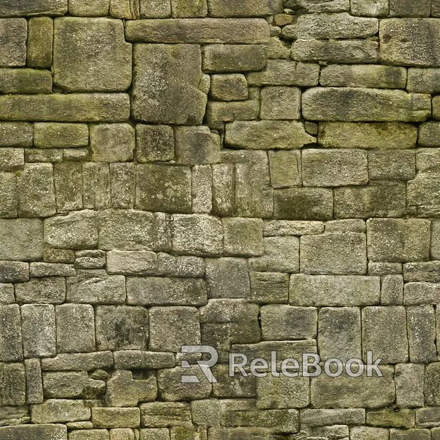 neat stone brick wall texture