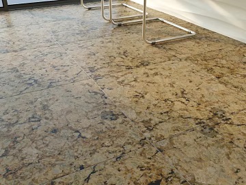 yellow brown granite indoor floor tile 3d model