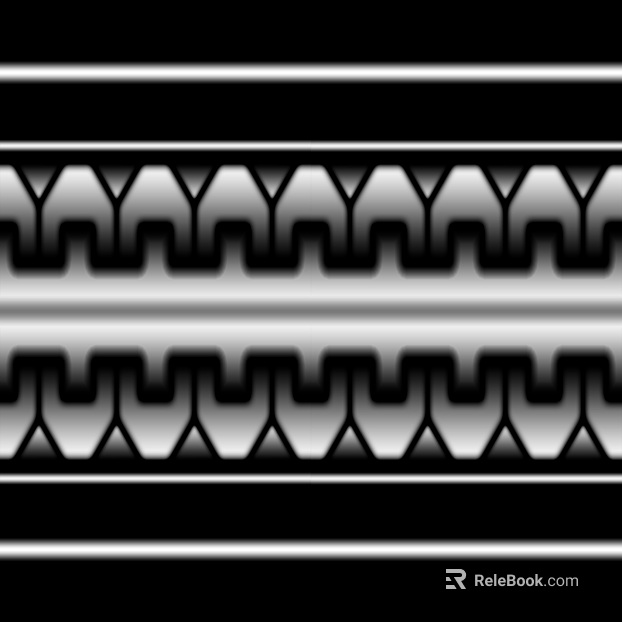 Silver black chain metal decorative line texture