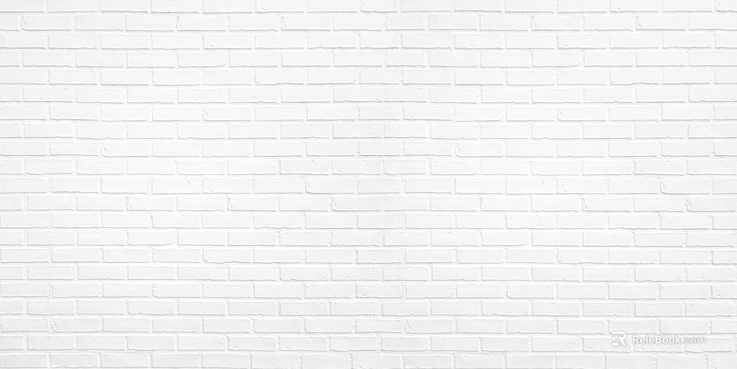 Brick wall white strip brick finish white seam texture