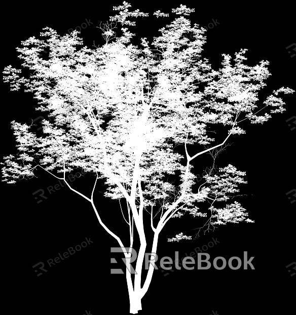 black and white tree shadow texture