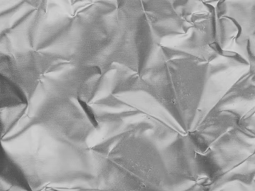 Silver Ruffle Tin Paper Decoration Map 3d model
