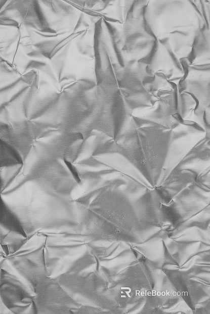 Silver Ruffle Tin Paper Decoration Map texture