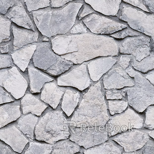 Neat stone brick wall seamless texture