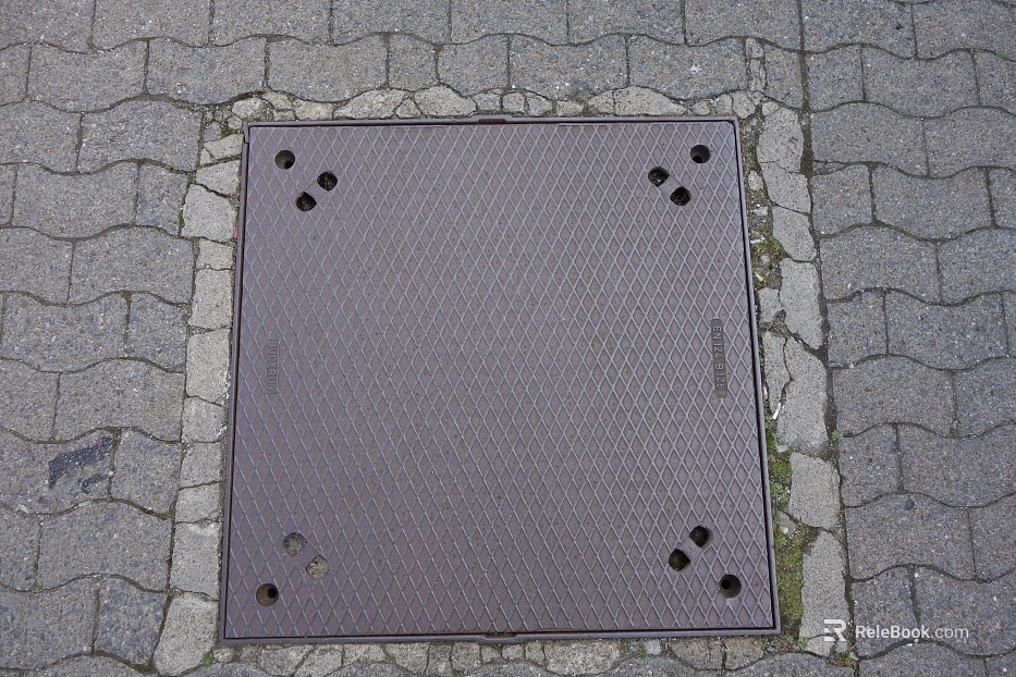 manhole cover texture