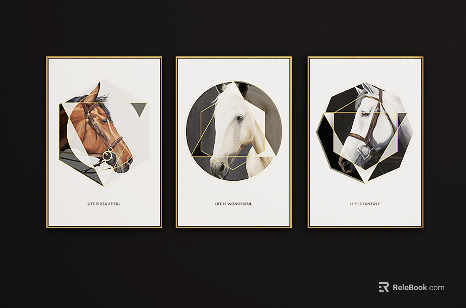 Animal painting texture