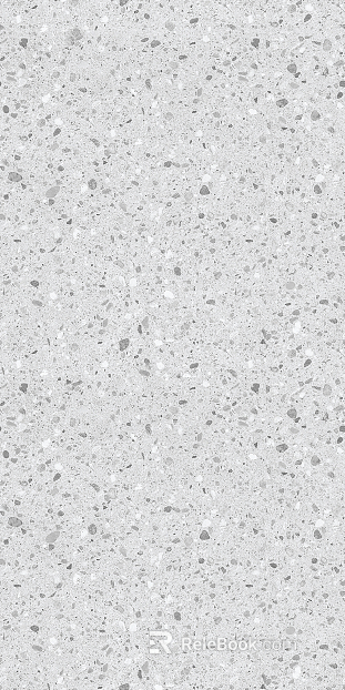 White hemp terrazzo countertop ground texture