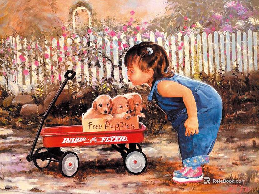 cartoon painting texture