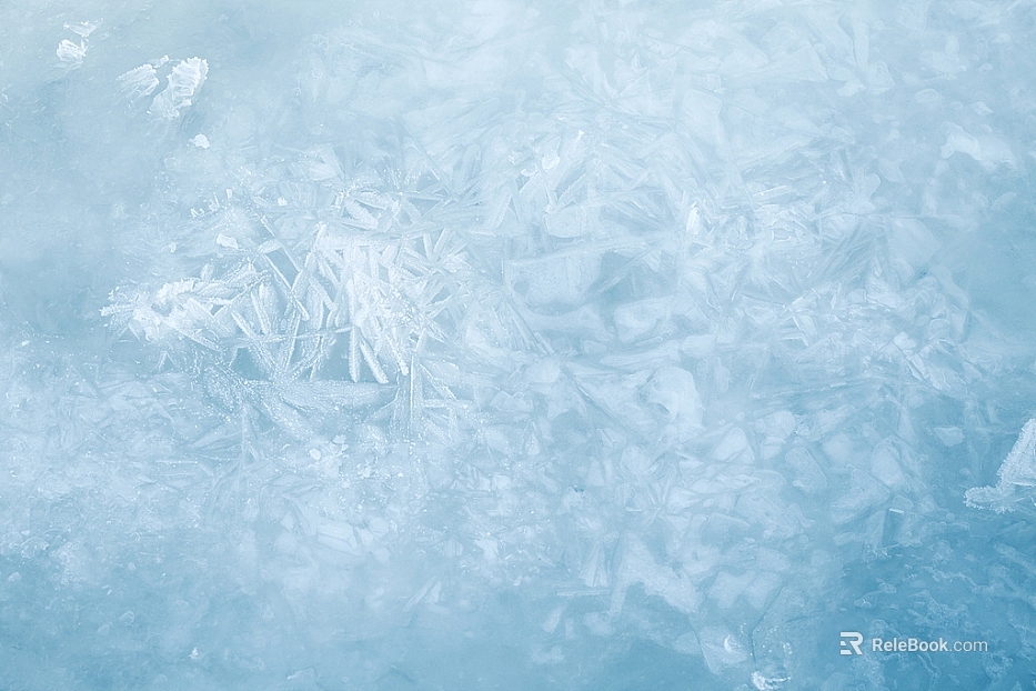 Light Blue Ice Decoration Map texture