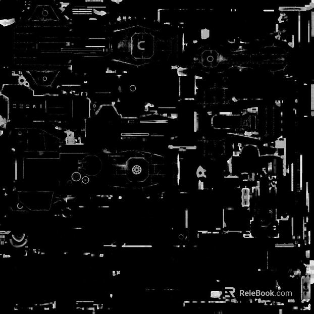 Industrial Wind Black Grey Mechanical Texture Map texture