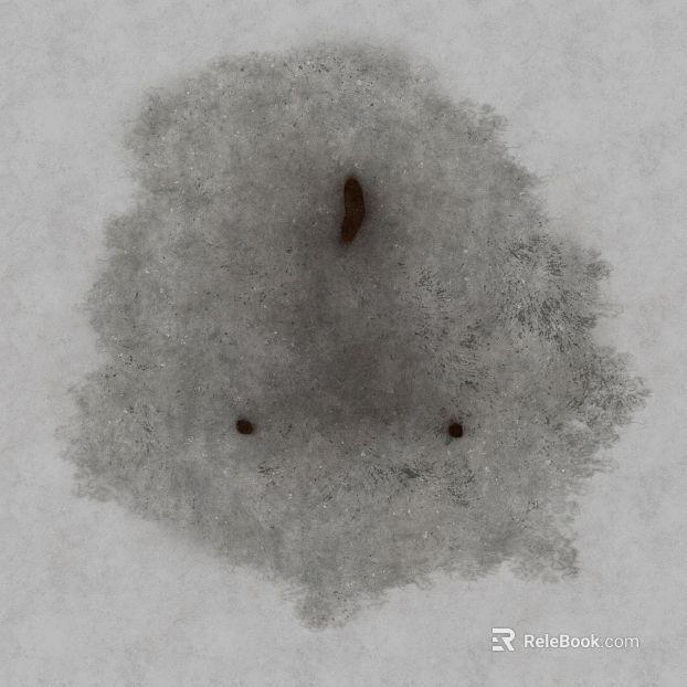Grayish Black Water Stain Map texture