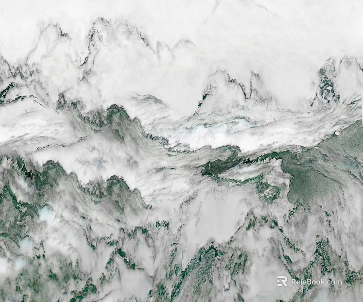 Landscape Marble Green Mountain Green Water Marble texture