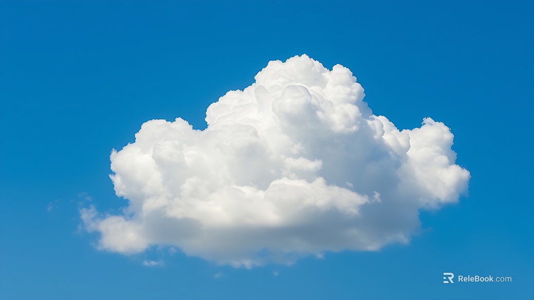 Scenery White Clouds Blue Sky Sunny Outdoor texture