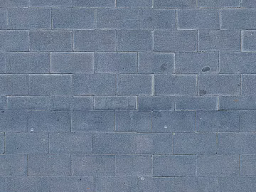 blue brick wall brick brick wall texture 3d model