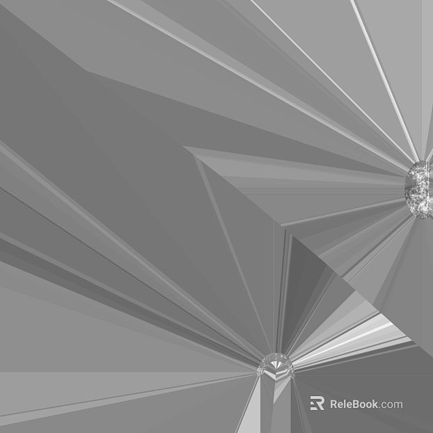 Silver gray geometric cut glass decorative surface texture