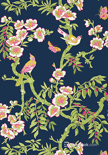 Chinese and Oriental wallpapers texture