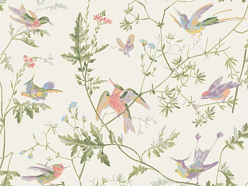 animal and plant pattern 3d model