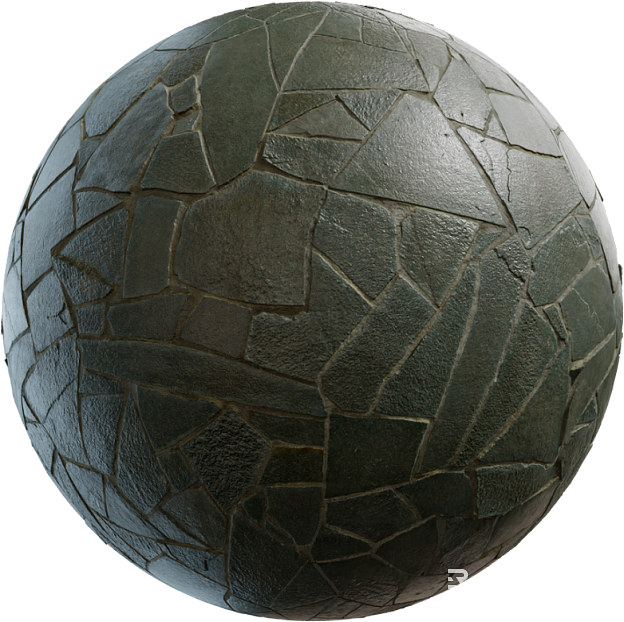 Stone Paving PBR texture
