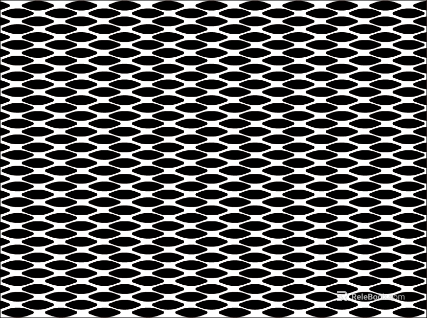 Perforated plate texture