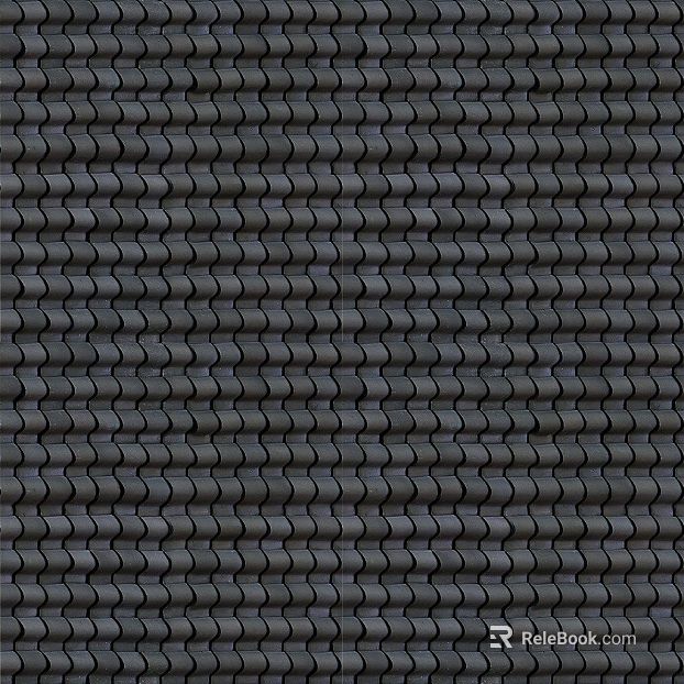 Blue tiles texture