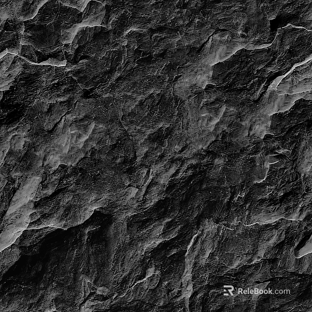 Dark rubble culture stone wall texture