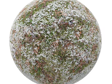 Snow PBR texture (ID:ffach124844)