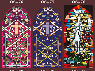 colored windows texture (ID:ffacg68195)