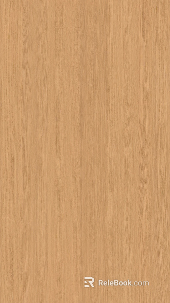 8K natural oak with a straight grain, finished with a clear varnish texture