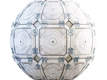 Sci-Fi Exterior Wall PBR texture (ID:ffach738794)