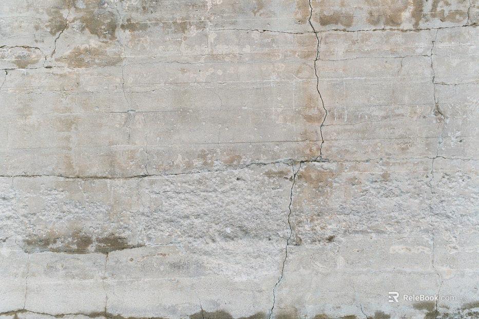 Cement wall White exterior wall texture